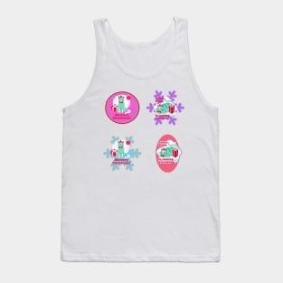 Colorful Cats - Christmas Pack Tank Top